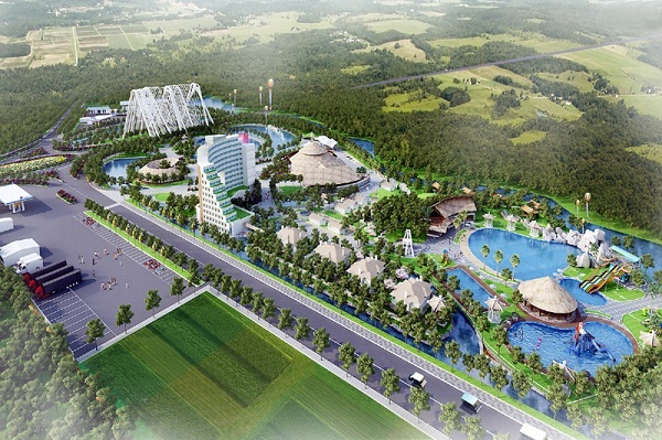 Phối cảnh dự án khu dừng nghỉ và giới thiệu sản phẩm du lịch tỉnh Quảng Ninh
