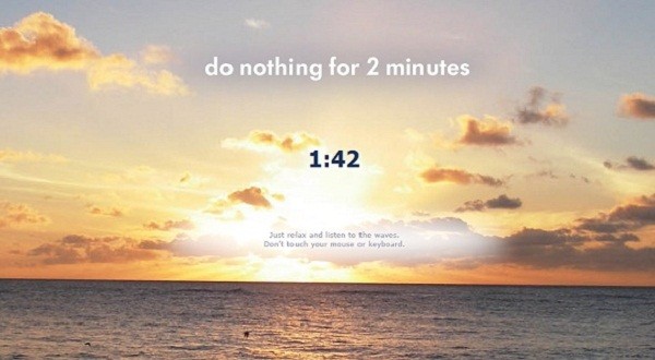 Do Nothing For 2 Minutes